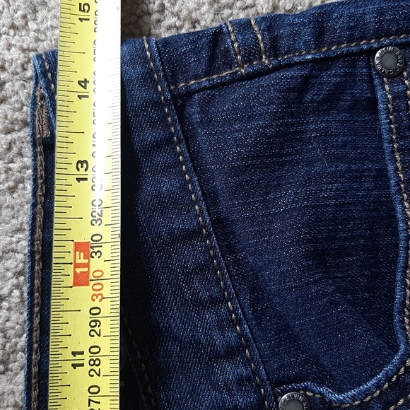 Women's Calvin Klein Flare Jeans Low Waist Size 27 - Picture 10 of 13